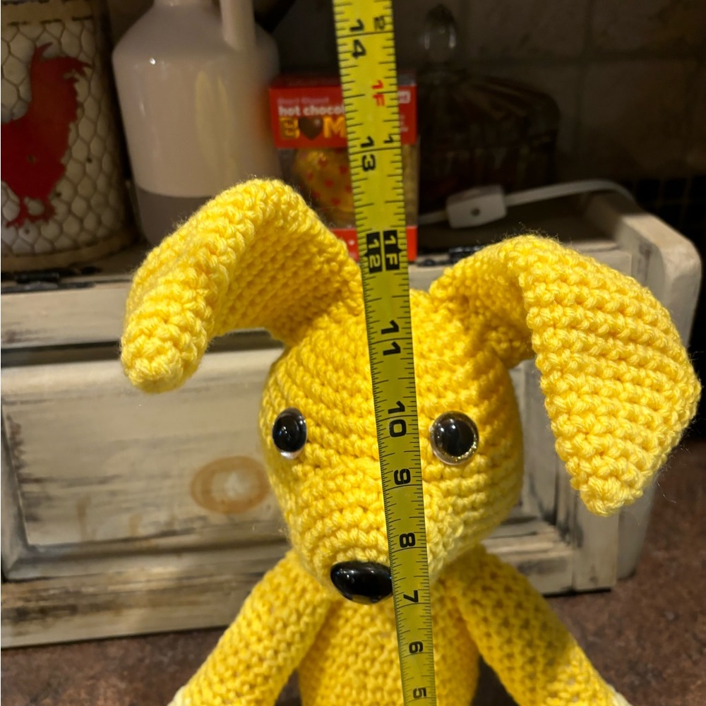 New handmade crochet stuffed bunny toy - Picture 3 of 4